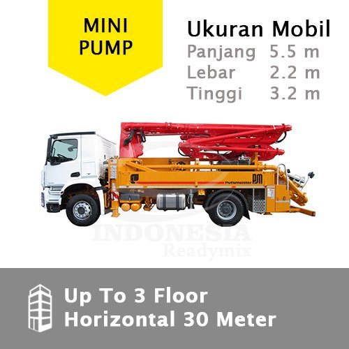 pompa beton mini
